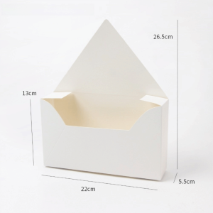 LUMIQLO 5pcs Làm thủ công Hộp quà hoa Tự làm Gói quà Hộp cắm hoa Thanh lịch Hộp phong bì hoa Ngày lễ tình nhân