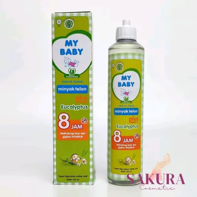 MY BABY MINYAK TELON PLUS EUCALYPTUS 150ml - Baby & Kids