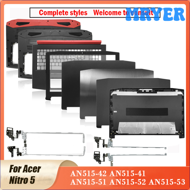 Acer Nitro 5 15-15.9 Inch PC Laptops & Netbooks LCD Back Cover, Front Bezel & Hinges Kit For Acer Nitro 5 AN515-51, 52, 53, 42, 41 Laptop Back Covers For Acer Acer Aspire
