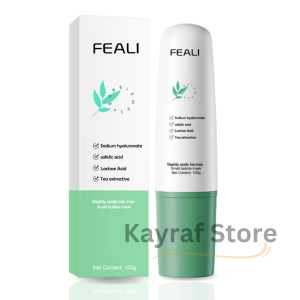 FEALI Bubble Mask Slightly Acidic Tea Tree Small Masker Bubble | Masker Wajah | Moisturizer & Oil Control Mask Bubble BPOM