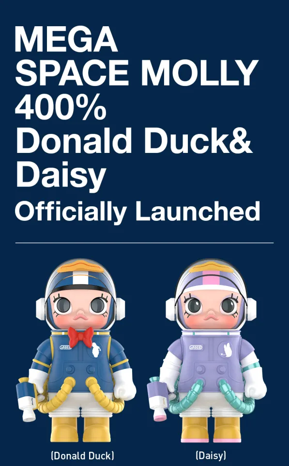 その他 POP MART MEGA SPACE MOLLY 400 DAISY DUCK Pop Mart Mega