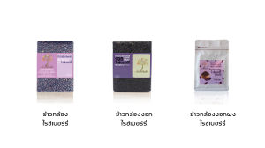 ข้าวกล้อง ไรซ์เบอร์รี่ กินเจ บ้านไร่ต้นฝัน - กินเจ