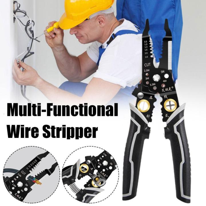 Wire Stripper Wire Crimper CutterCable Stripper Crimper Cable Coax ...