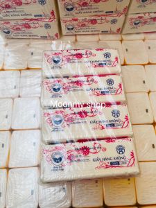 Gói khăn giấy rút Hàng Không cao cấp (400 tờ 3 lớp) khăn giấy ăn khăn giấy lụa rút/khăn giấy vệ sinh/Giấy hàng không