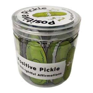 60 Days Positive Pickle Affirmation Cards For Daily Motivation Emotional Supporting Encouragement Statements In Jar