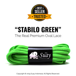 SUAY Tali Sepatu Warna Warni Semi Bulat Casual Sneaker Sport - Panjang 110cm 6mm - Oval Laces