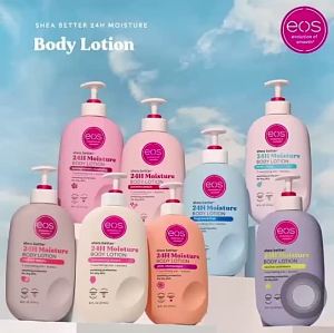 EOS Shea Better Body Lotion - Vanilla Cashmere Jasmine Peach Pomegranate Raspberry