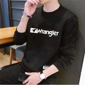 Sale Spesial Sweater Crewneck  Elegan Kaos Pria Trendy Sweatshirt Kasual Sweter Cowok Wrangler