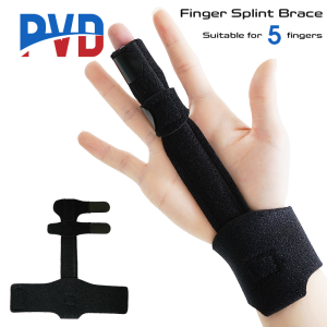 PVD 1PCS Finger Splints Adjustable Finger Braces Finger Support for Broken Finger Mallet Finger Splint Trigger Finger Straightener Arthritis Pain Relief Injury Fracture Sprain
