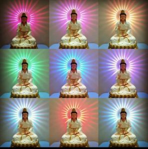 Đèn hào quang thất sắc(hàng nhập)[Biên Hoà]