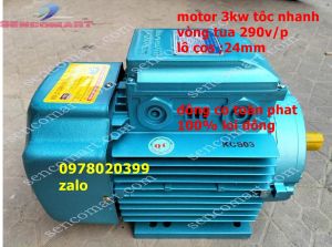 ĐỘNG CƠ ĐIỆN 1PHA CÔNG SUẤT 4HP VÒNG QUAY 2900V/P