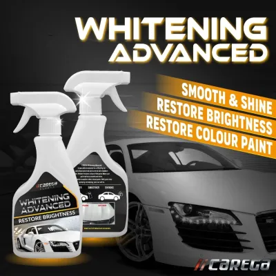 Carega Whitening Plus Advanced White Car Shampoo Sabun Kereta Putih Stain Remover Watermark remover Super White