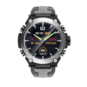 Dk10 MP3 Smart Watch Play Music Independently 1.3 Inch Full Touch Sport High Diving IP68 Waterproof Heart Rate Smartwatch