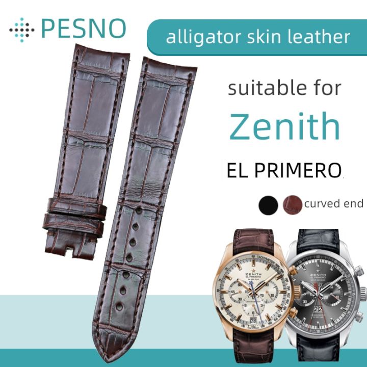 Bracelet Cuir ZENITH D'occasion - Strap Pour Montre De Luxe Suisse