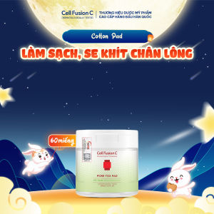 Toner Pad Làm Sạch Sâu & Se Khít Lỗ Chân Lông Chứa PHA Cell Fusion C Pore Tox Pad