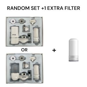 [SGS CERTIFICATE] RYEO Faucet On Tap 7 Stage Water Purifier Activated Carbon Filter & Alkaline Water With Dual Outlet Spray Nozzle