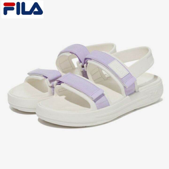 Fila sandals sales purple