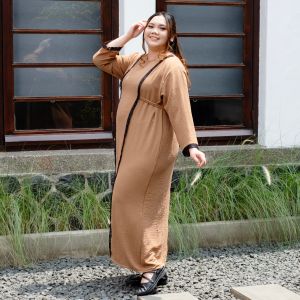 Siselyo Hyorin Abaya Dress - Gamis Plus Size - Dress Jumbo