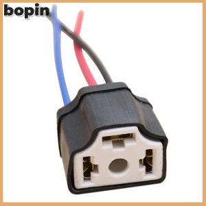 Bopin H4 9003 Wire Wiring Car Head Light Bulb Lamp Harness Socket Plug