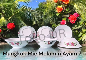 Mangkok Mie Ayam Melamin 7" MB-107 / SingaSingi / Melamin