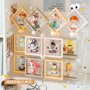 5pcs White Jewelry Packaging Box PE Jewelry Display Box Earring Ring Bracelet Case Organizer