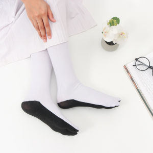 GROSIR kaos kaki jempol motif dan polos crem kaos kaki muslimah wanita dewasa