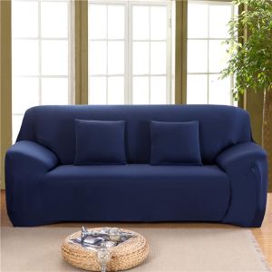 Vixplorn 1/2/3/4 Seater L Shape or Regular Shape Sofa Cover Plain Elastic Sofa Cover Set