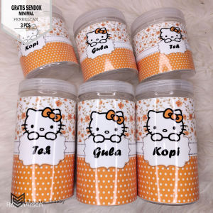Toples Tempat Bumbu Bumbu Motif Helokity Polkadot