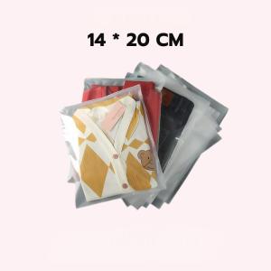 Túi đựng quần áo dày có khóa kéo trong suốt có thể tái sử dụng【 20 túi】 đựng quần áo giao hàng nhanh