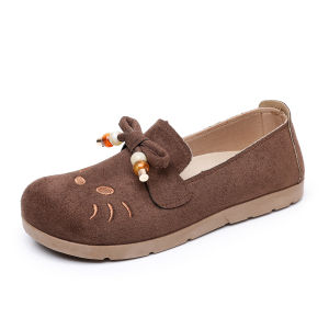 [Free Shipping] WomenS Shoes 2026 Spring And Autumn New Fashion Slip-On Shoes Versatile Non-Slip WomenS Shoes Comfortable Soft-Soled Breathable Slip-On Shoes