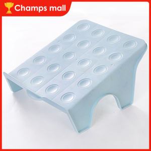 5Pcs Rack Shoes Space-saving Layer Stack Shoe Rack Detachable Shoe Slot Organizer Plastic Shoe Rack