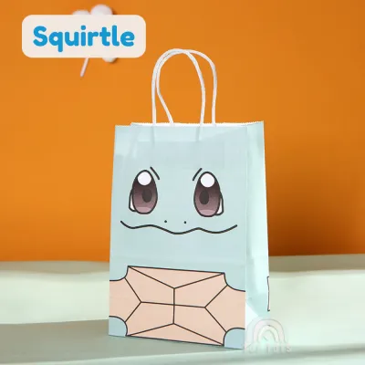 Paper Bag Pokemon Door Gifts🍭 Kid Birthday Party Kindergarten Children Beg Pikachu Murah Packing Kraft Kualiti ToyTots Toy Tots