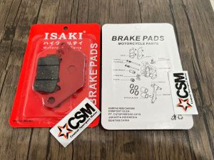 DISPAD ISAKI PREMIUM Dispad Kampas Rem Cakram Depan Yamaha Mio Z M3 Soul GT 125 N Max NMax 2PH 2BM