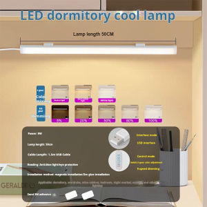 USB Plug Led Light Tube Reading Lamp Leds Night With Magnetic Strip Cabinet Tricolor Student-dormitory Desk 20cm/40cm/50cm Dimmable Usb Plug Bulb Bar Multifunctional Bedside