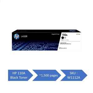 HP 110A / W1112A Original Toner Cartridge for 108A/108W/MFP 136A/ 136W printer
