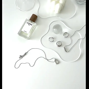 Clear Heatproof Tableware Shield Acrylic Coaster Multipurpose Serving Board For Coffee Bar Table Arrangements