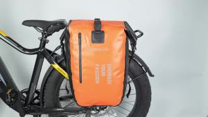 NEWBOLER Bike Pannier Bag 27L Big Capacity Waterproof Travel Cycling Bag Bicycle Rear Seat Trunk Bag Electric Bike Accessories