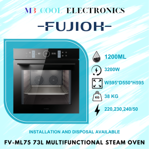 FUJIOH FV-ML75 73L MULTIFUNCTIONAL STEAM OVEN + 2 YEARS WARRANTY