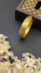 กำไลข้อมือเลียนแบบสามมังกรทองและฟีนิกซ์วิธีโบราณสำหรับเจ้าสาวงานแต่งงาน กำไลทองเหลืองเลียนแบบทองทรายเวียดนาม เครื่องประดับที่มีอายุการใช้งานยาวนาน