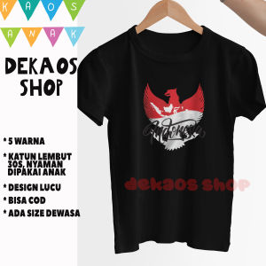 KAOS ANAK INDONESIA / KAOS INDONESIA ANAK ANAK / KAOS 17 AGUSTUS ANAK / BAJU 17 AGUSTUS / KAOS MERAH PUTIH ANAK / BAJU MERAH PUTIH ANAK / KAOS GARUDA DEKAOS SHOP 1161KIDS