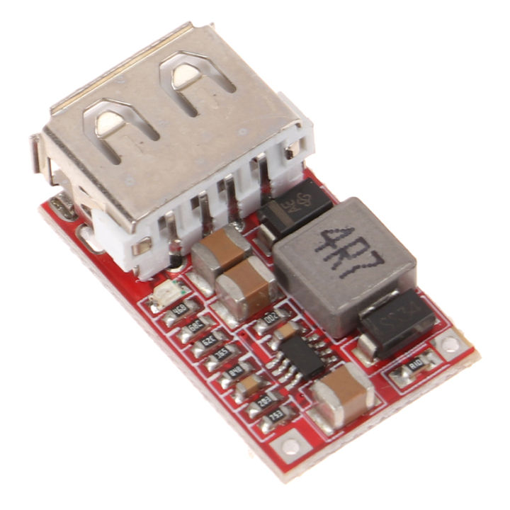 KingBe ที่ชาร์จโทรศัพท์6-20V 24V 12V ถึง5V 3A โมดูล USB Step Down DC-DC ...