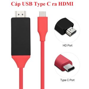Cáp chuyển USB Type C sang HDMI cho điện thoại chất lượng cao