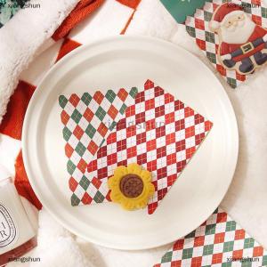 [COD] xiangshun Christmas Creative Snack Packaging Bag Header Festive Bag Exquisite Cardboard