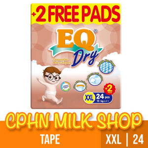 EQ Dry Econo Pack XXL 24 - Tape Baby Diapers