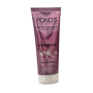 Sữa rửa mặt sáng da Ponds Bright Beauty Niacimaide OK341 sạch sâu sáng mượt dịu nhẹ như nước 100g