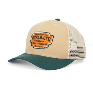 RCKLS. Topi Jaring Pria Distro Original Trucker Hat Build Cream