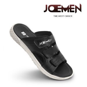 Joemen Sandal Pria Kulit S 57 NEW 100 % Brand Lokal Sendal Selop Kasual Terbaru Aman Anti Terpeleset
