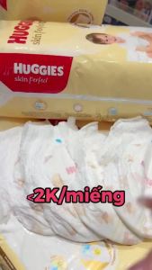 Tã dán cực đại Huggies Skin Perfect (M 6-11kg 76 miếng) - concung
