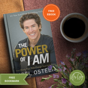 The Power of I Am by Joel Osteen (paperback) w/ Free Ebook and Bookmark