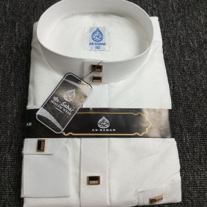 As-Sabar - Jubah Pria Emboss Motif Warna Gamis Laki Laki Lengan Panjang Manset elegan dan Formal Cocok Untuk Remaja dan Dewasa Tipe Mikrotik Emboss